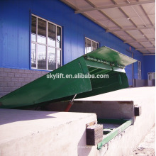 Hydraulic large warehouse ramp